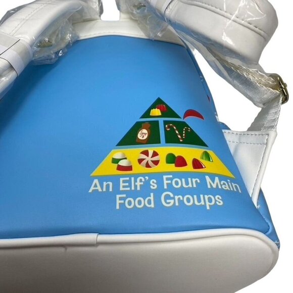 Loungefly Elf Buddy Cosplay Adult Womens Double Strap Shoulder Bag Purse - Picture 11 of 11